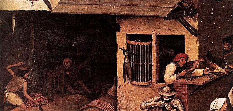 Pieter Bruegel the Elder Netherlandish Proverbs Norge oil painting art